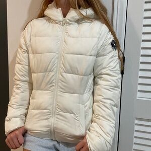 Abercrombie and Fitch Kids Cream Jacket